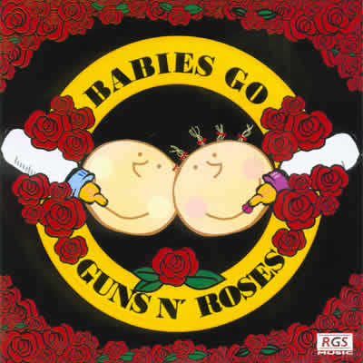 Babies Go Guns N' Roses