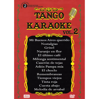 Tango Karaoke / Vol.2 - DVD