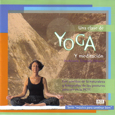 Una clase de yoga y meditacin