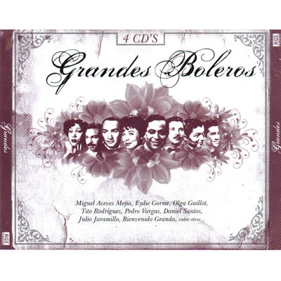 Grandes Boleros - 4 CD´S -